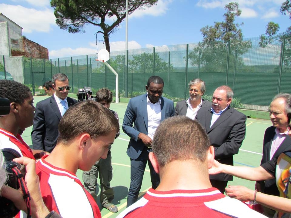 Taça da Liga motivou ação solidária no Centro Educativo dos Olivais