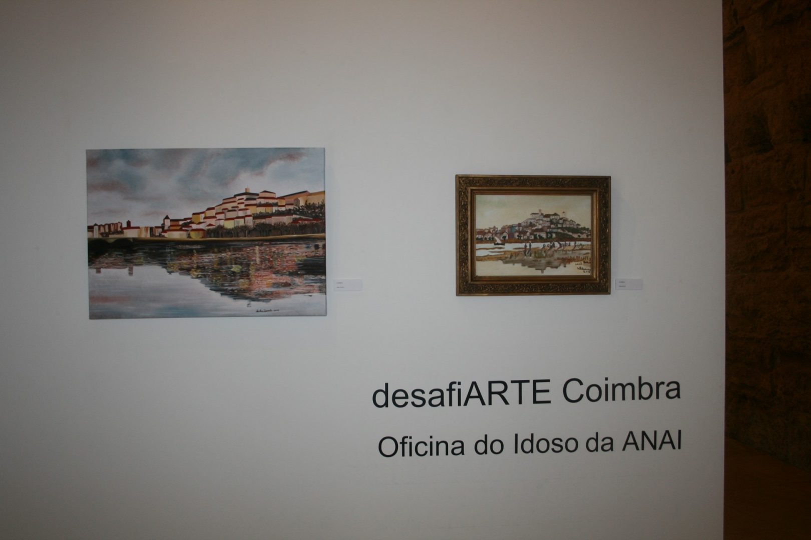 Exposição na Galeria Almedina comprova que a pintura não tem idade