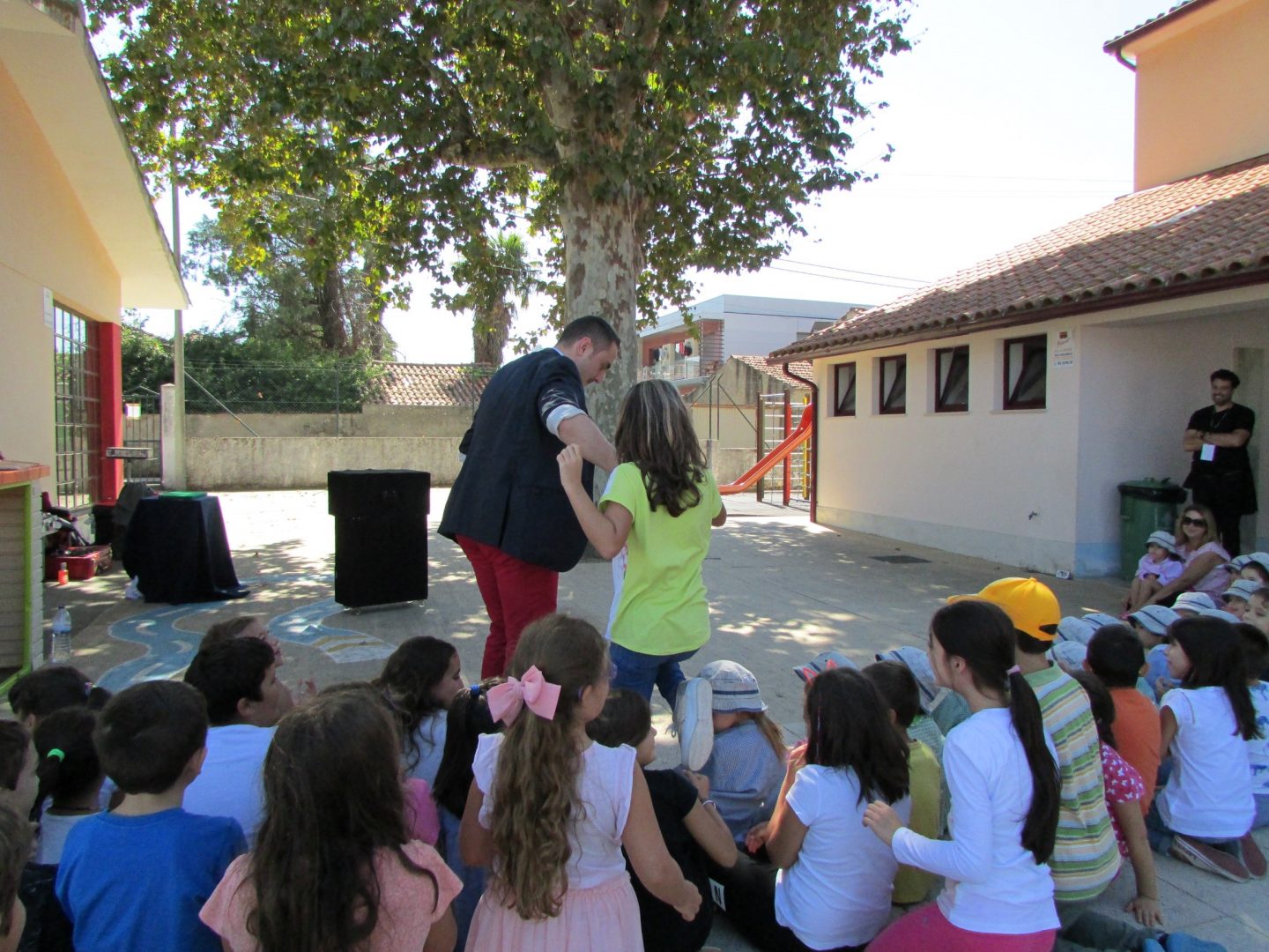 Um início de tarde mágico no JI/EB1 de Taveiro