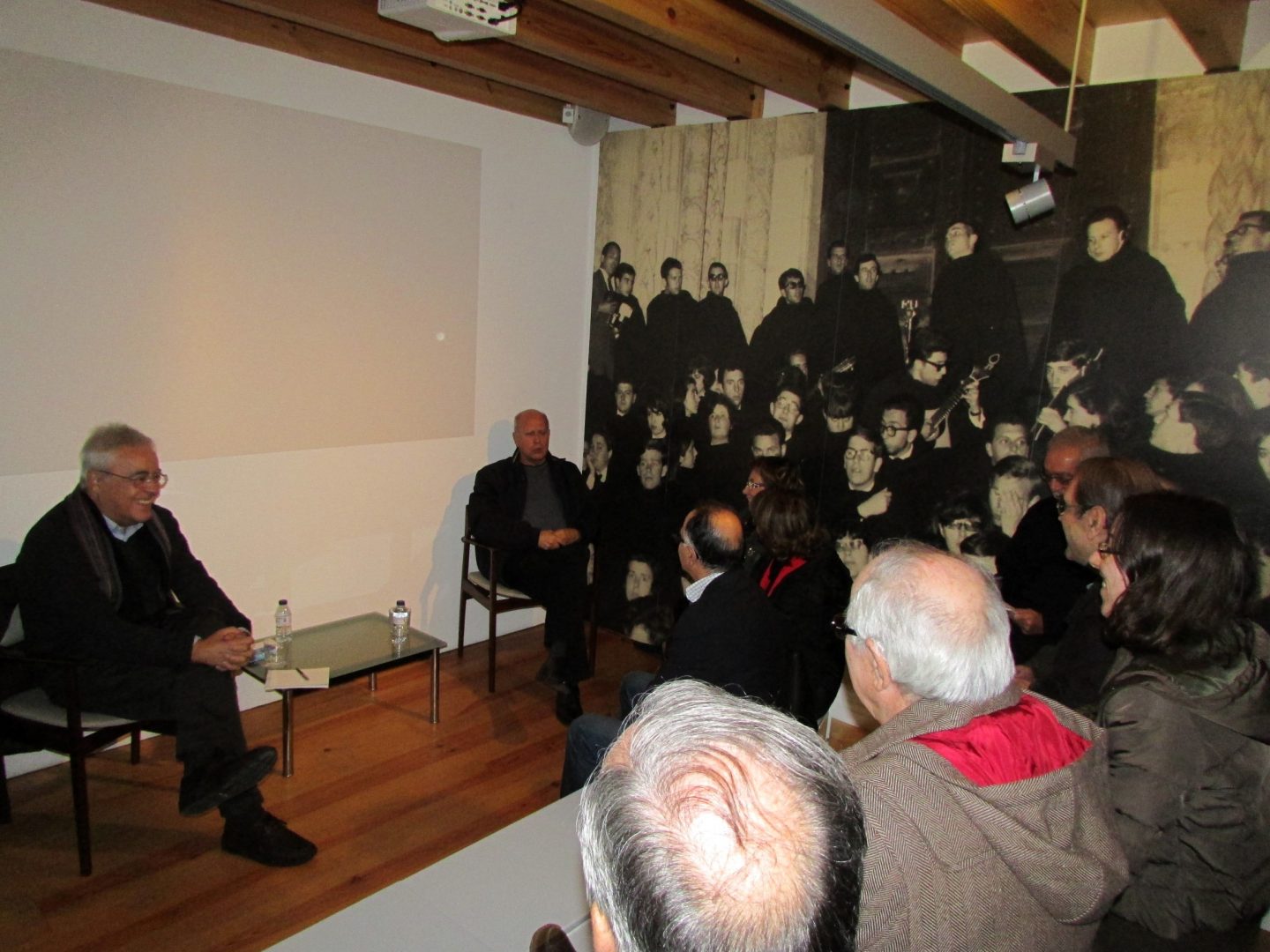 Luis Marinho e Rui Pato reavivaram memórias da Canção de Coimbra na Torre de Anto