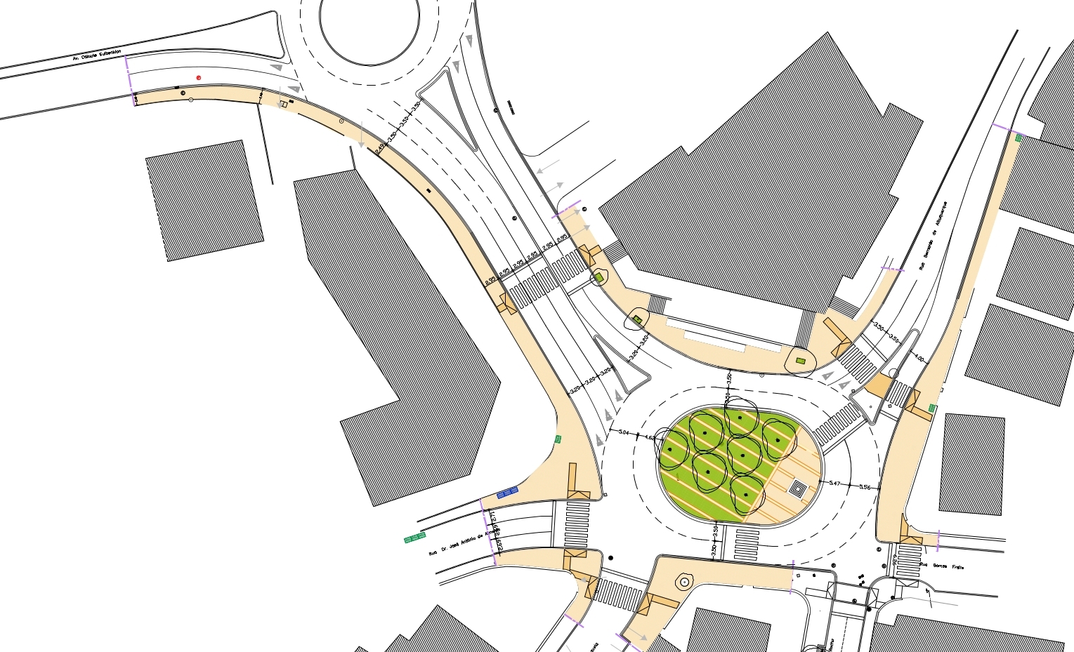 Largo da Cruz de Celas vai ter praça central arborizada