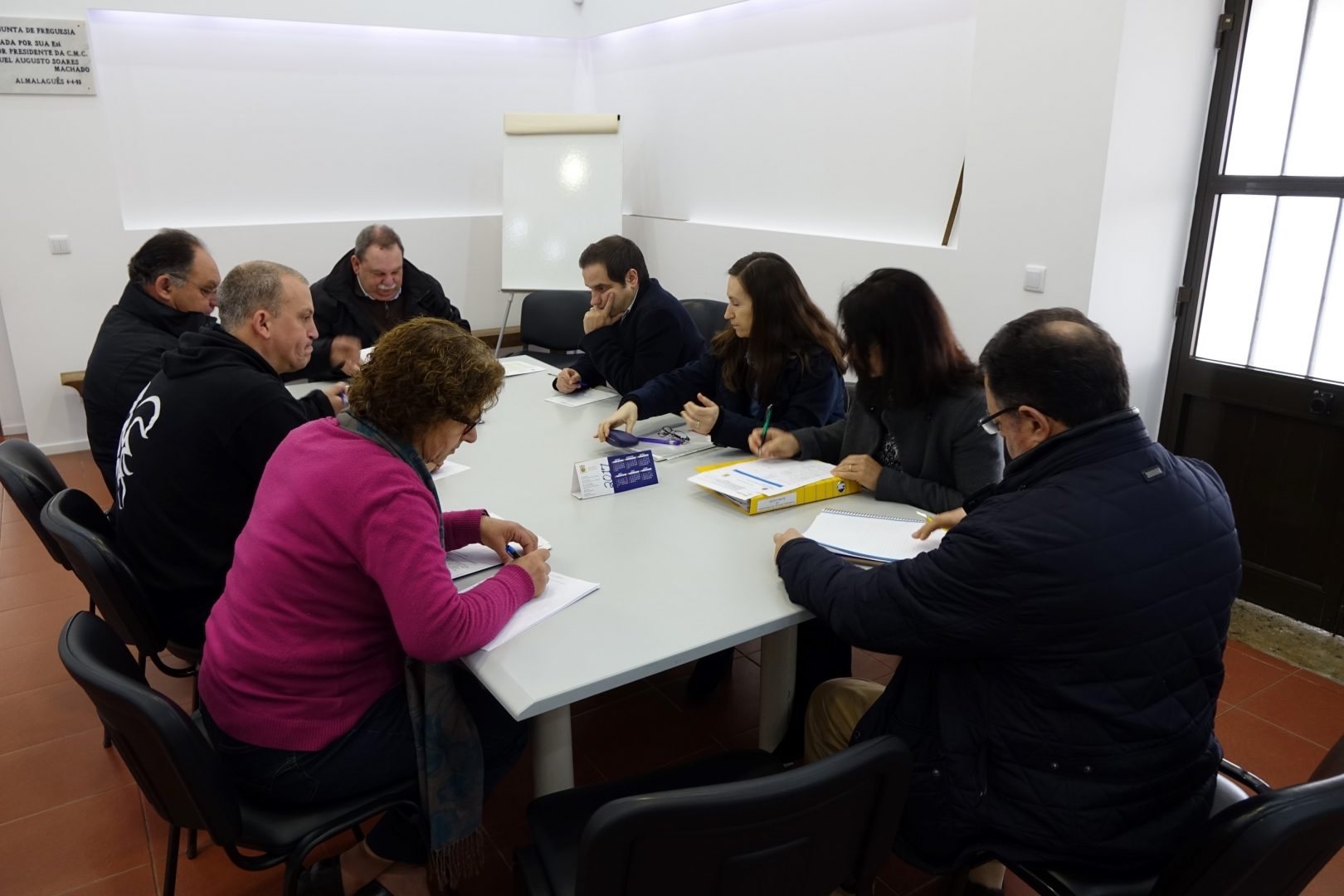 Vereador da CMC reuniu com Comissões Sociais das Freguesias de São Martinho de Árvore e Lamarosa e Almalaguês