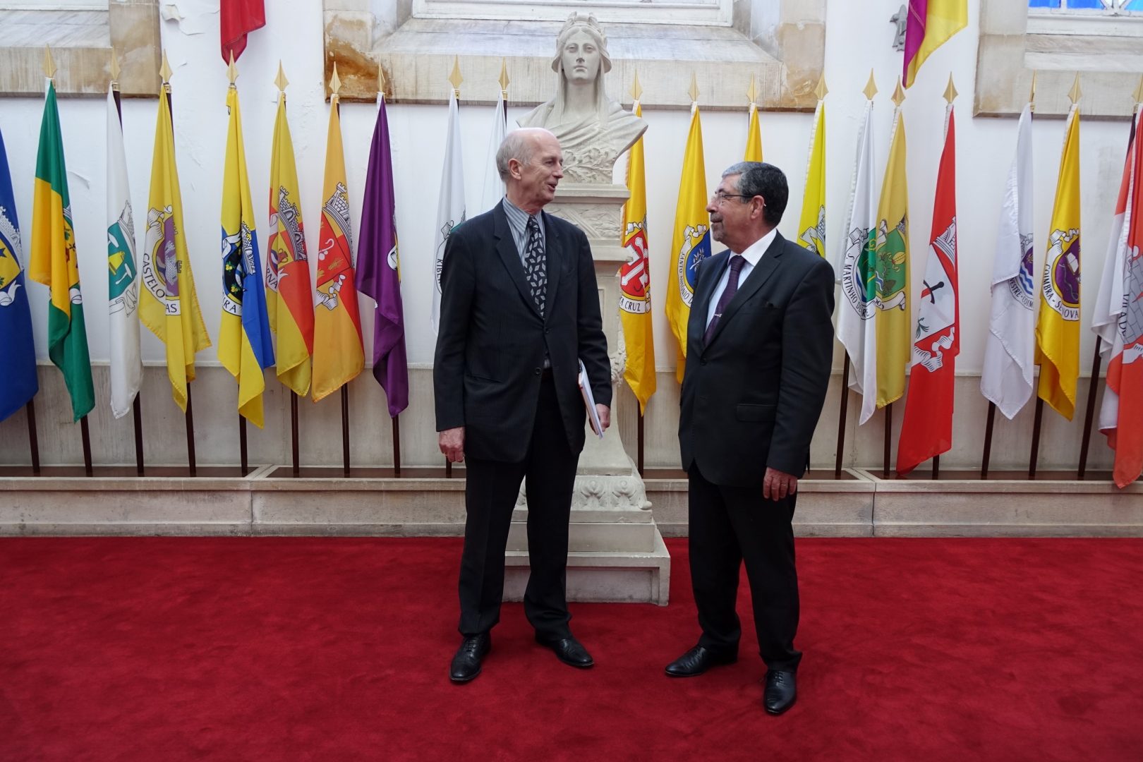 Perito da União Europeia visita obras financiadas pelo Centro 2020