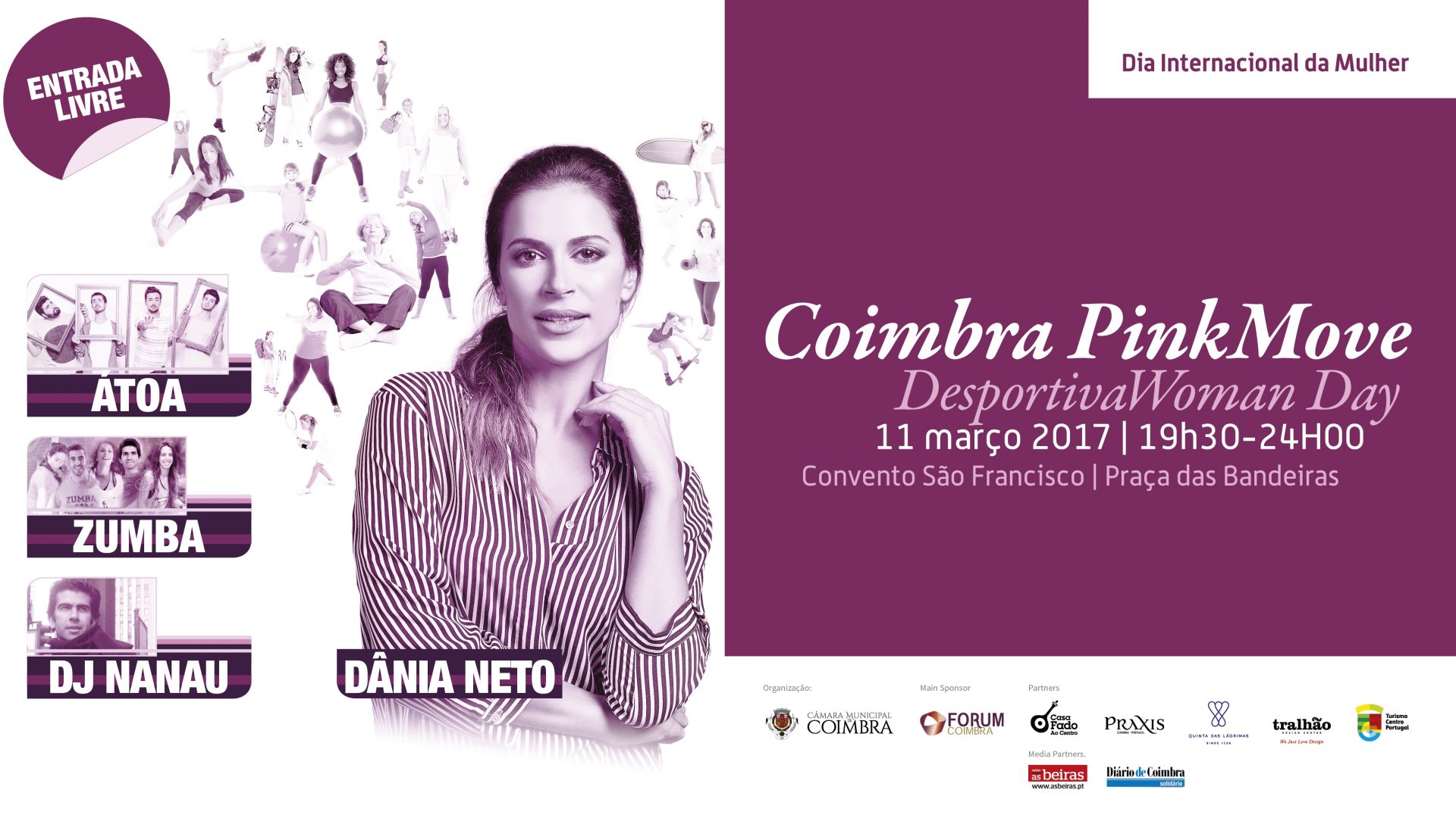 Convento São Francisco acolhe evento solidário de celebração do Dia Internacional da Mulher