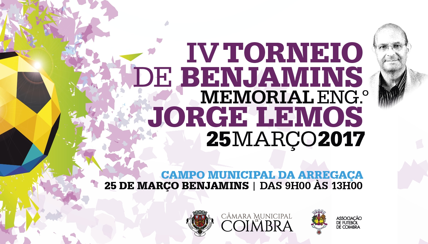 Campo Municipal da Arregaça recebe IV Memorial Eng.º Jorge Lemos no sábado