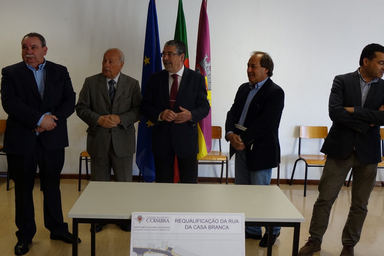 Câmara de Coimbra inicia requalificação da Rua da Casa Branca
