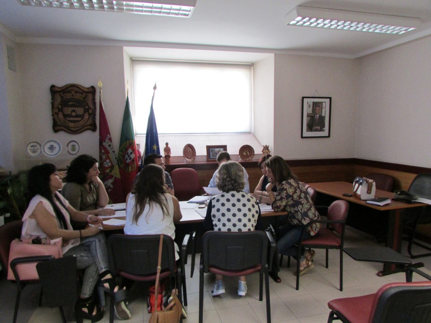 Jorge Alves reuniu- se com a Comissão Social da União de Freguesias de Coimbra