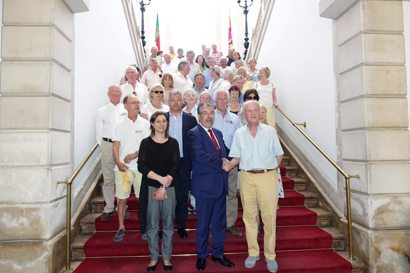 Gloriosos Rolls-Royce em passeio por Coimbra