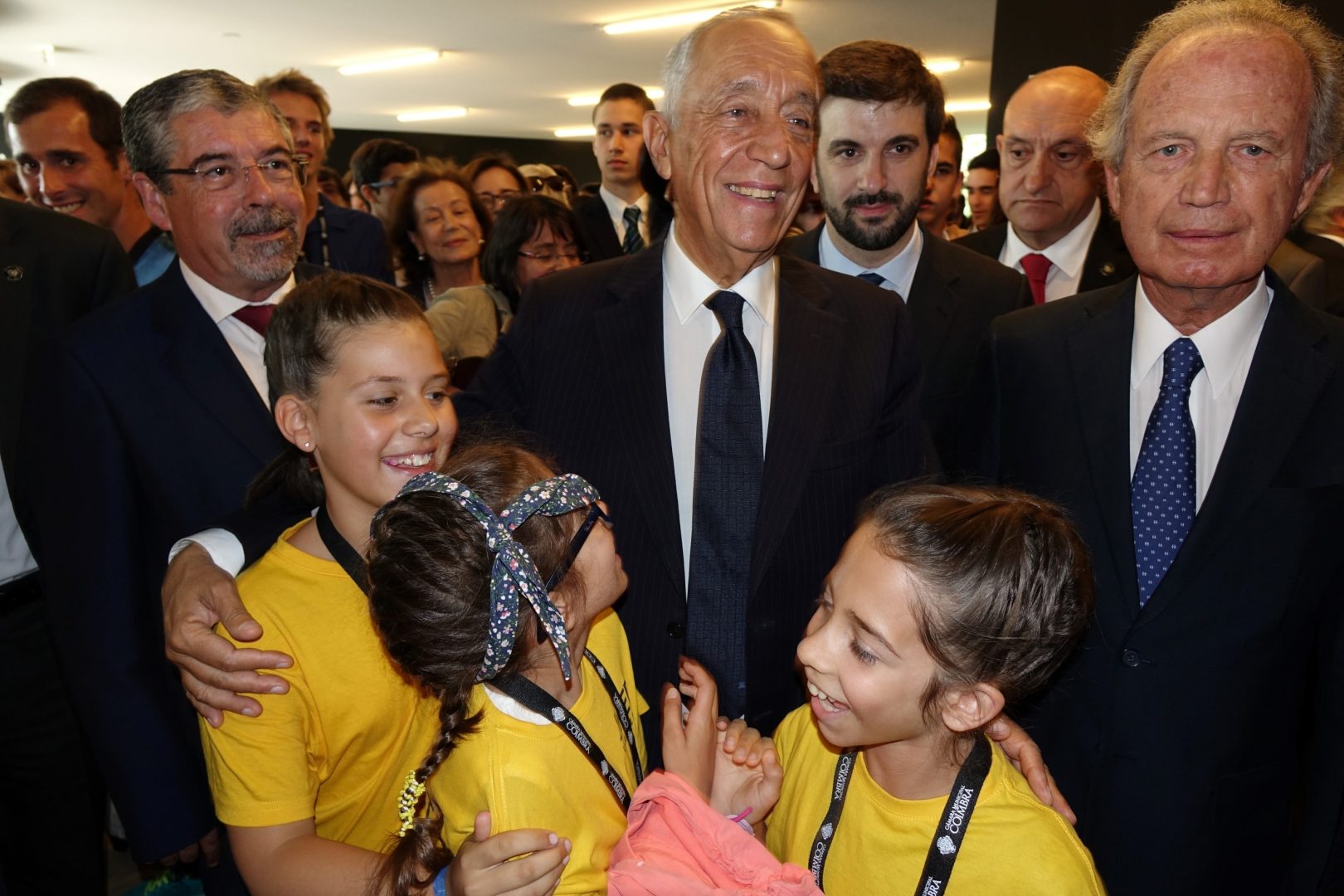 Presidente da República esteve em Coimbra na entrega de prémios do 14ª concurso Ciência na Escola