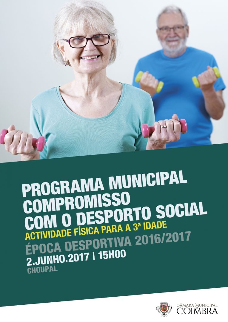 CMC encerra temporada do programa de desporto social para idosos com convívio no Choupal