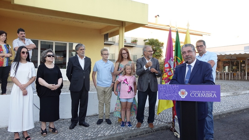 Antonino Antunes e Mário Simões da Costa, antigos autarcas de S. Martinho do Bispo, homenageados no Dia da Freguesia