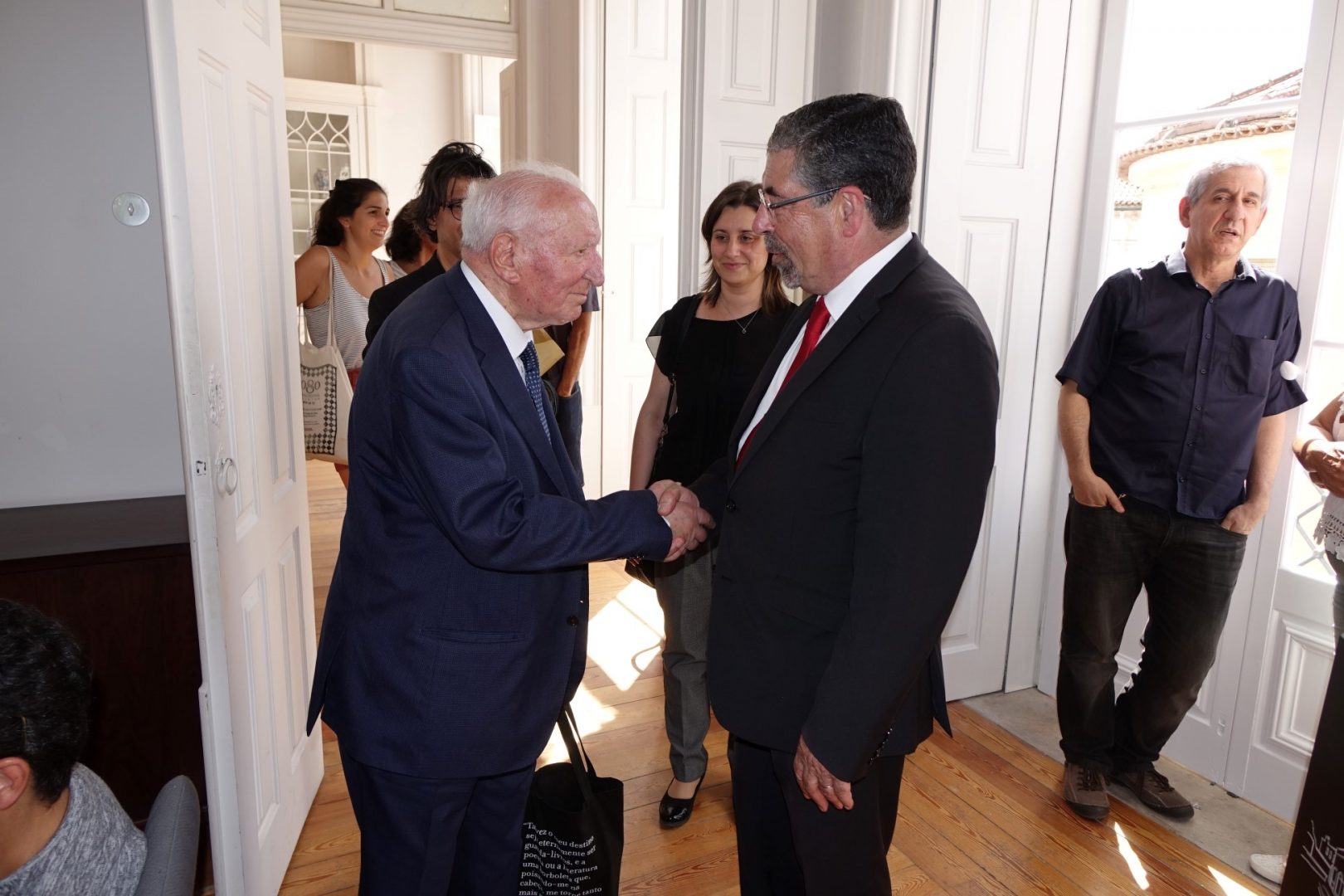 Eduardo Lourenço na Casa da Escrita em Coimbra