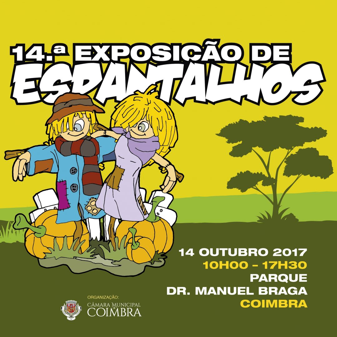 Exposição de Espantalhos anima Parque Manuel Braga com variados modelos e outras atrações para a infância