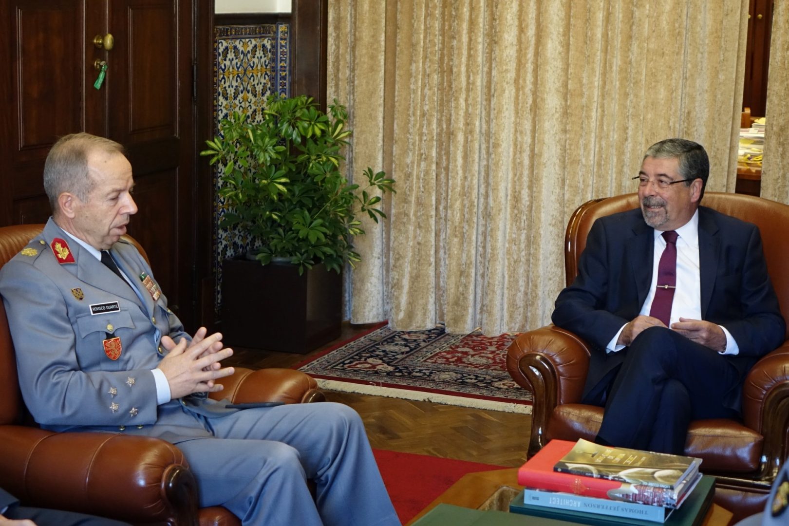 Manuel Machado recebeu General Chefe do Estado-Maior do Exército