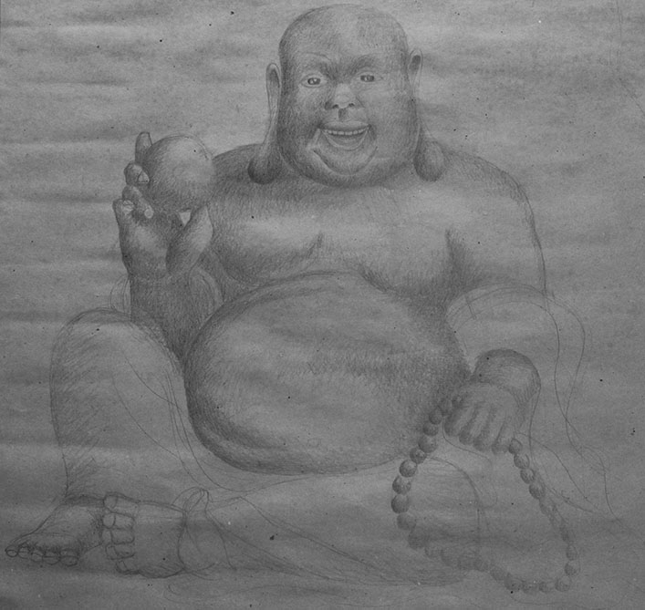 Exposição “Buddha Party”, de António Azenha, de 10 de novembro a 30 de dezembro, na Casa Municipal da Cultura