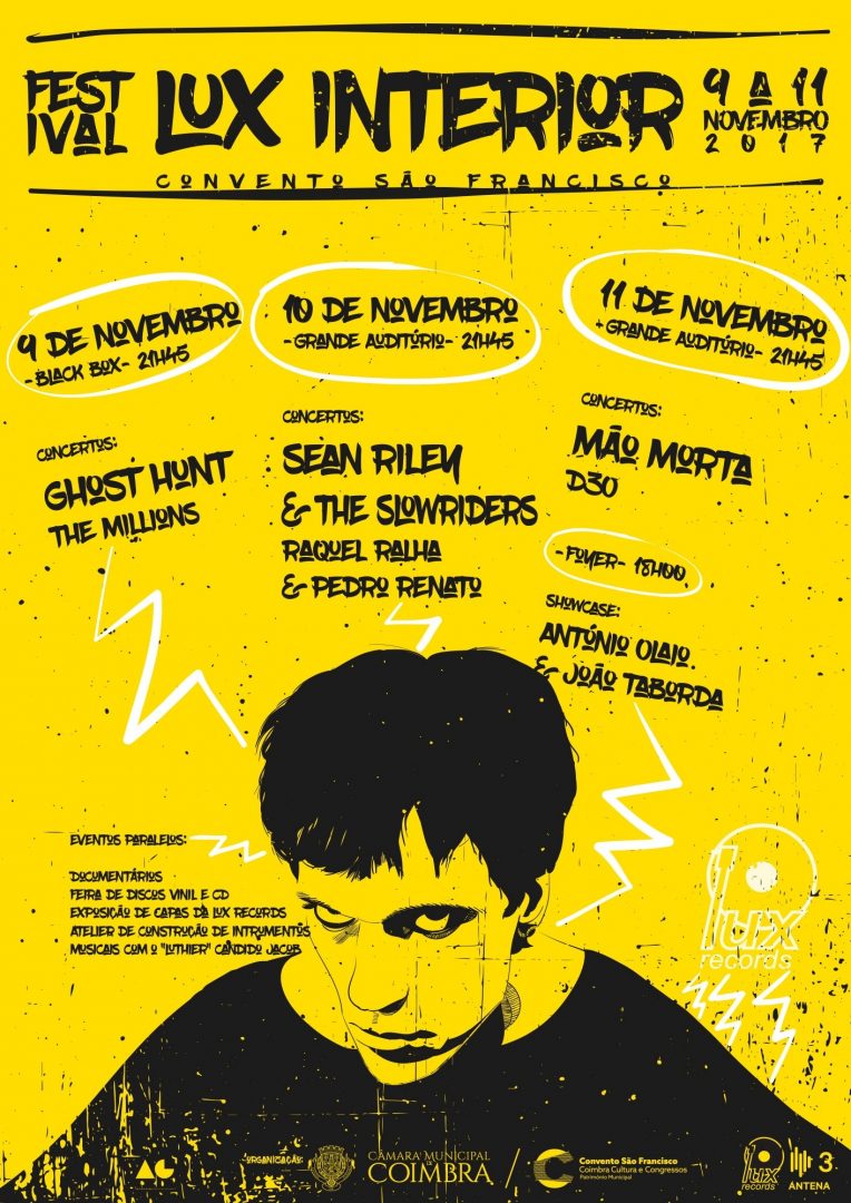 Festival Lux Interior no Convento São Francisco de 9 a 11 de novembro