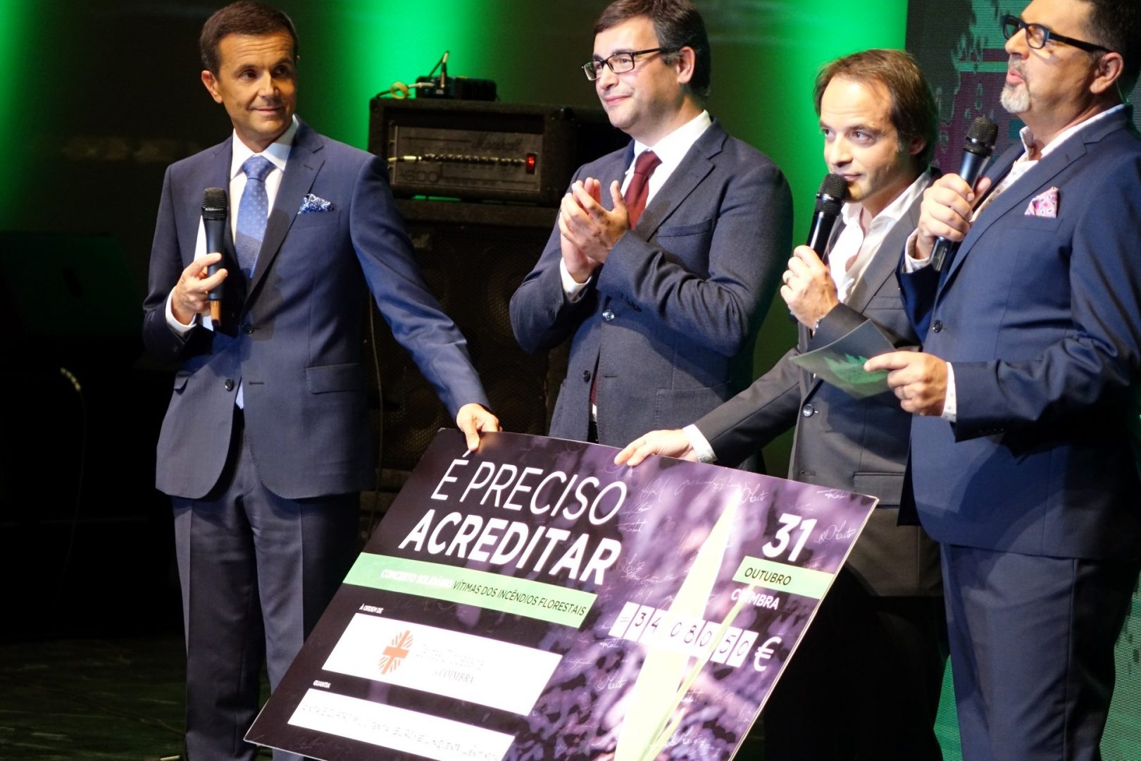 Concerto solidário angariou cerca de 135 mil euros