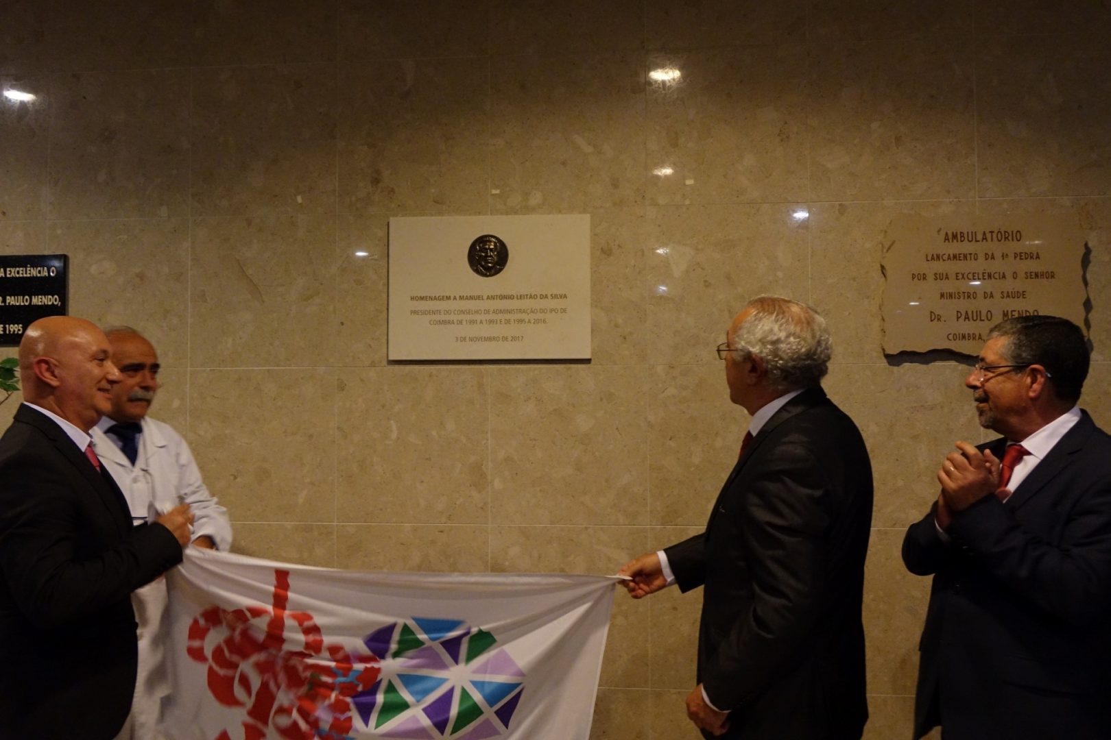 Manuel António homenageado pelo IPO Coimbra