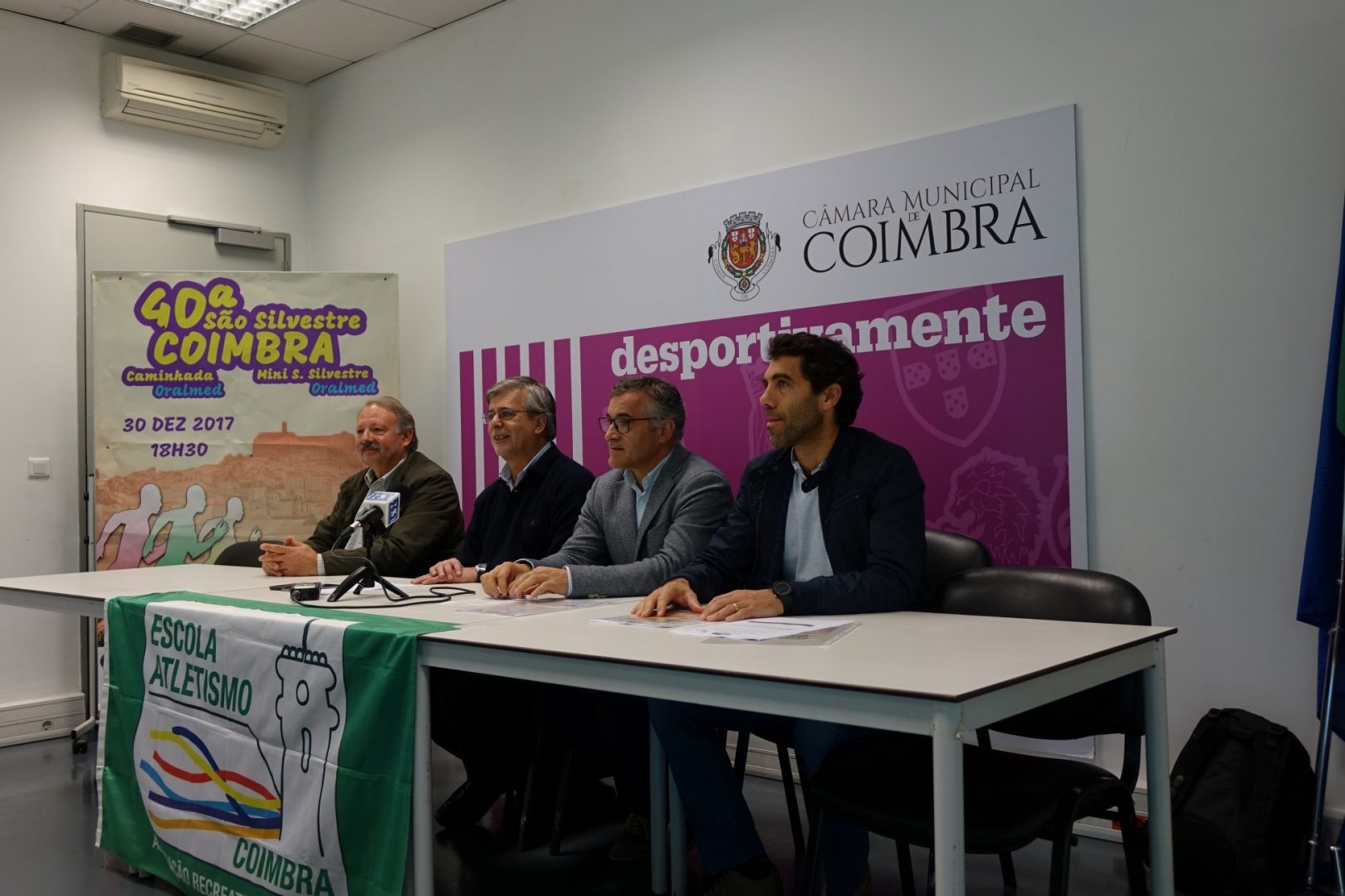 40.ª edição da São Silvestre de Coimbra, apadrinhada pelo campeão olímpico Carlos Lopes, corre-se no dia 30 de dezembro