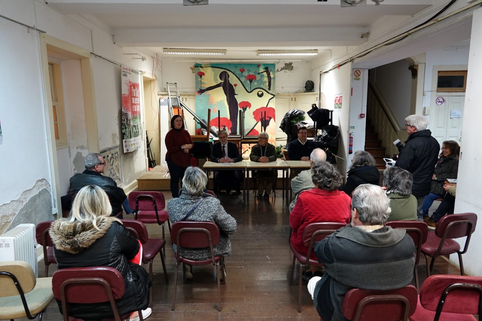 Moradores reuniram para debater a Alta de Coimbra