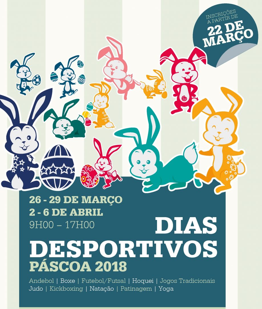 Abrem hoje as inscrições para os “Dias Desportivos da Páscoa – Coimbra 2018”