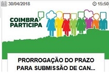 Prazo para apresentação de propostas ao Orçamento Participativo prorrogado até ao final de dia 1 de maio