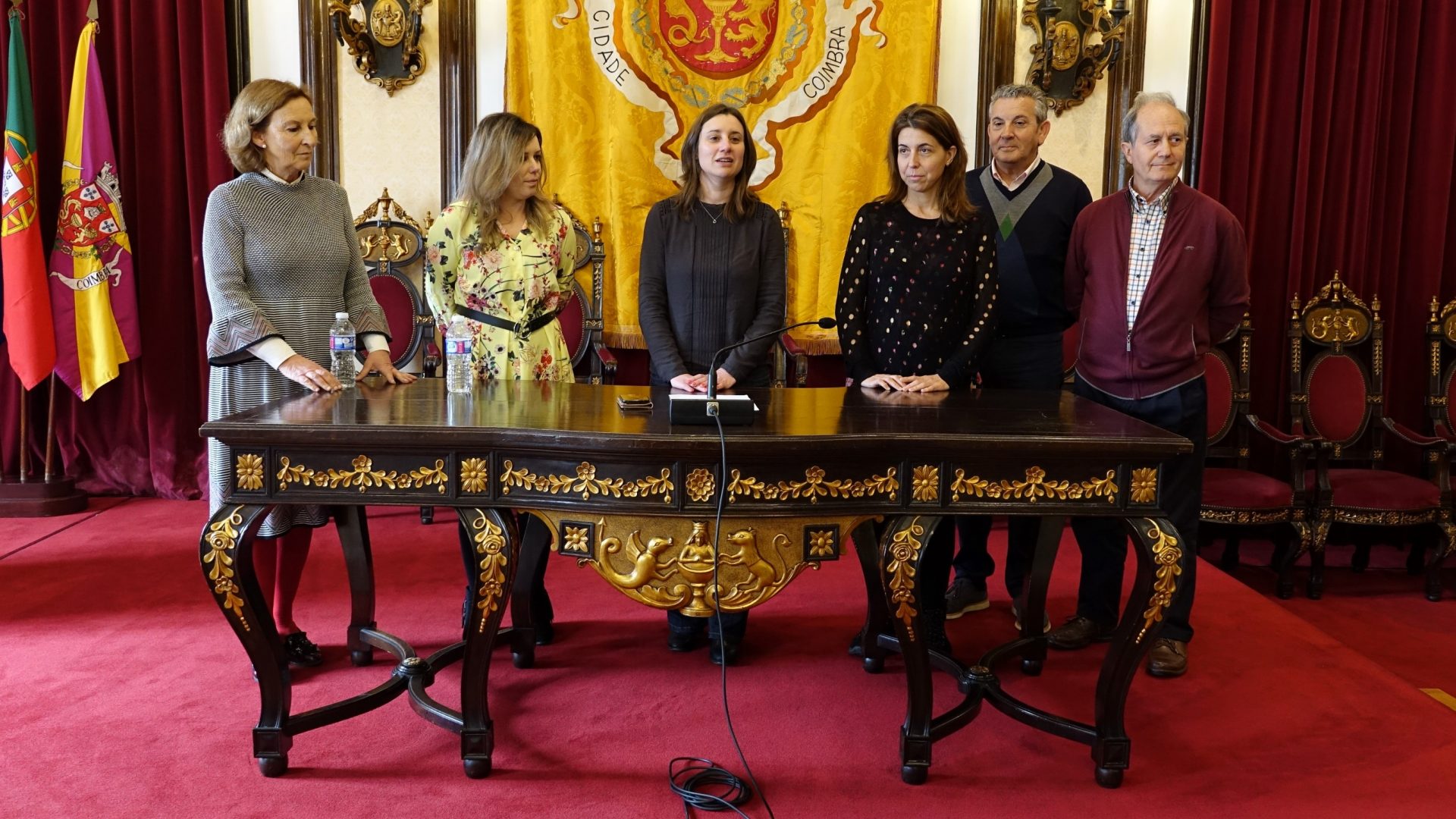 Coro El Coral Salamantina recebido na CMC