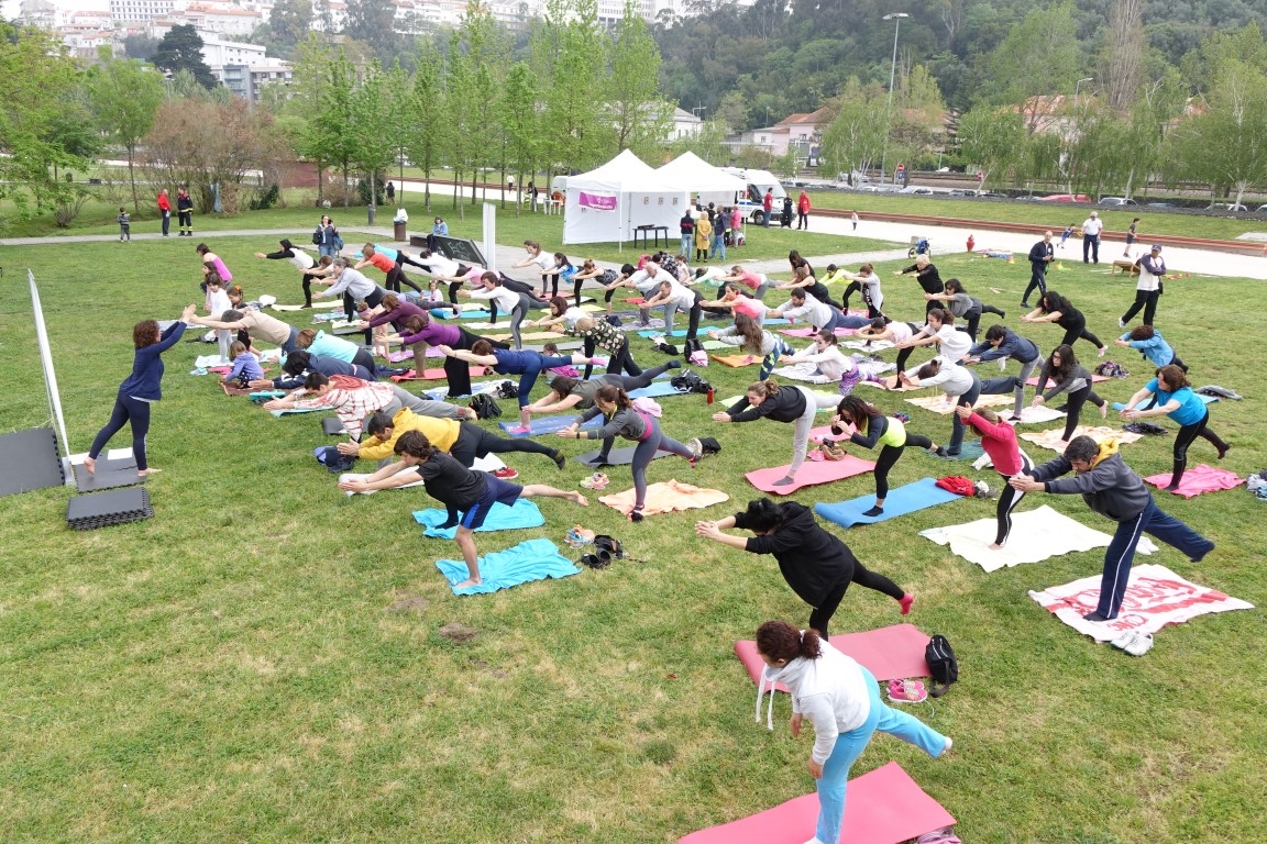 25 de Abril desportivamente no Parque Verde do Mondego
