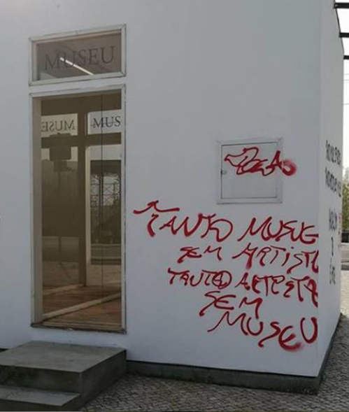 Autoridades vão intervir contra vandalismo e pichagem do património