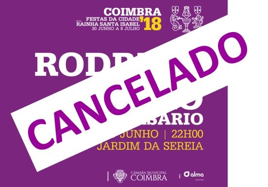 Comunicado | Concerto de Rodrigo Leão cancelado