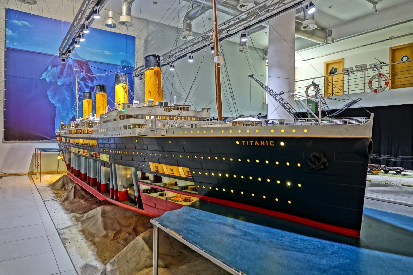 Exploratório dá a conhecer história do Titanic