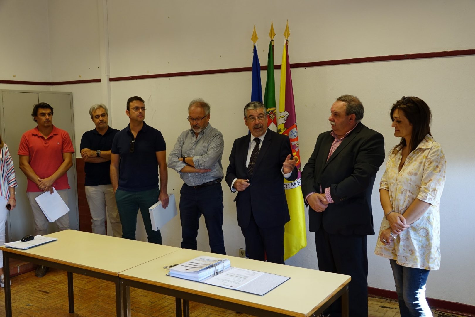 Escolas do 1º CEB de Casais do Campo, Palheira e Assafarge começam hoje a ser requalificadas
