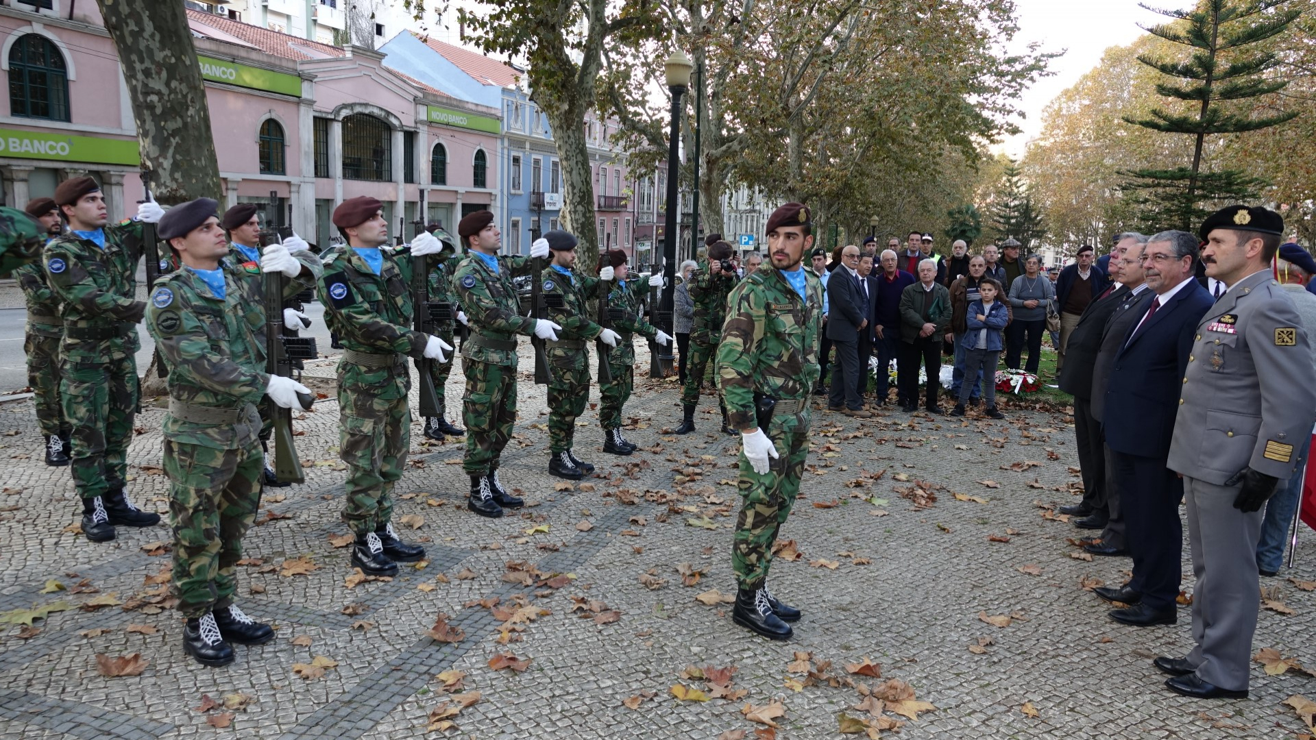 CM Coimbra participa em homenagem aos combatentes da Grande Guerra e da Guerra do Ultramar