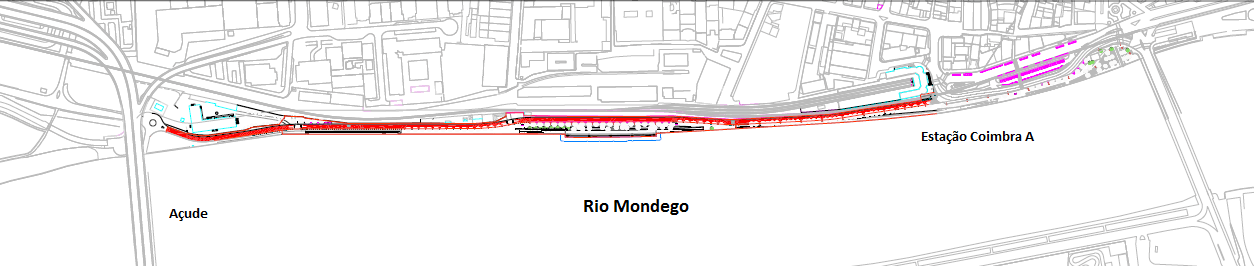 Trânsito suspenso na Av.ª Cidade Aeminium a partir de segunda-feira para obras de requalificação da margem