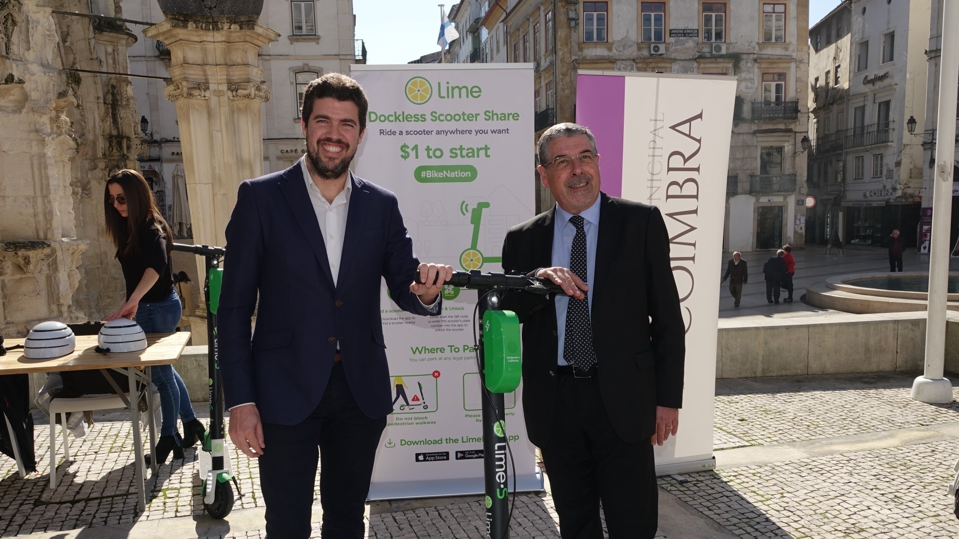 Coimbra com sistema de partilha de trotinetas elétricas a partir de março