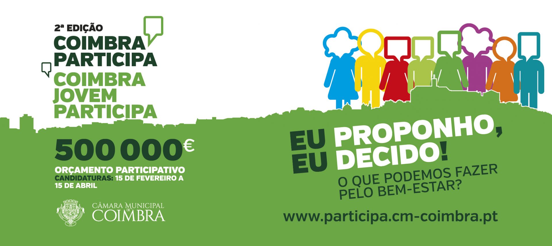 Coimbra Participa: já podem ser apresentadas propostas