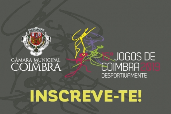 Jogos de Coimbra 2019 arrancam no sábado