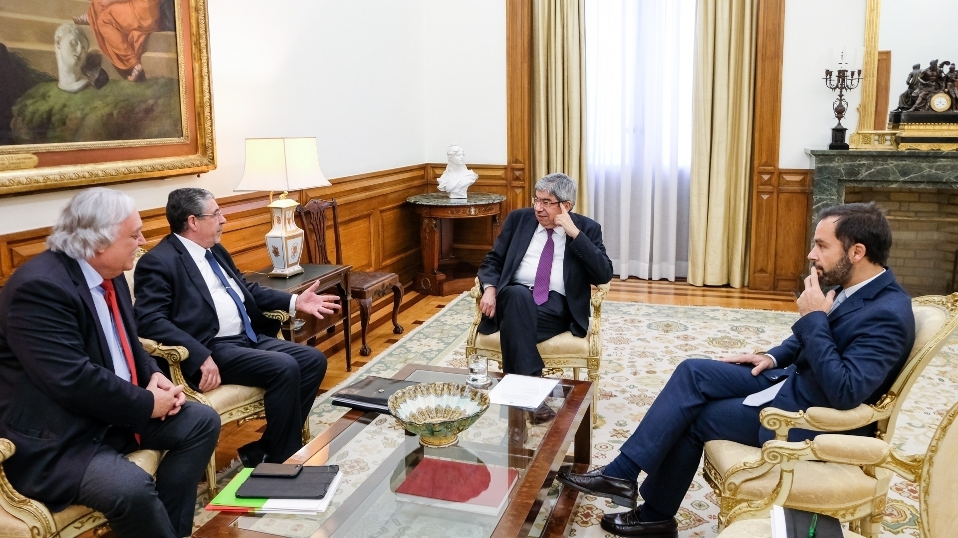 ANMP foi recebida em audiência pelo Presidente da Assembleia da República