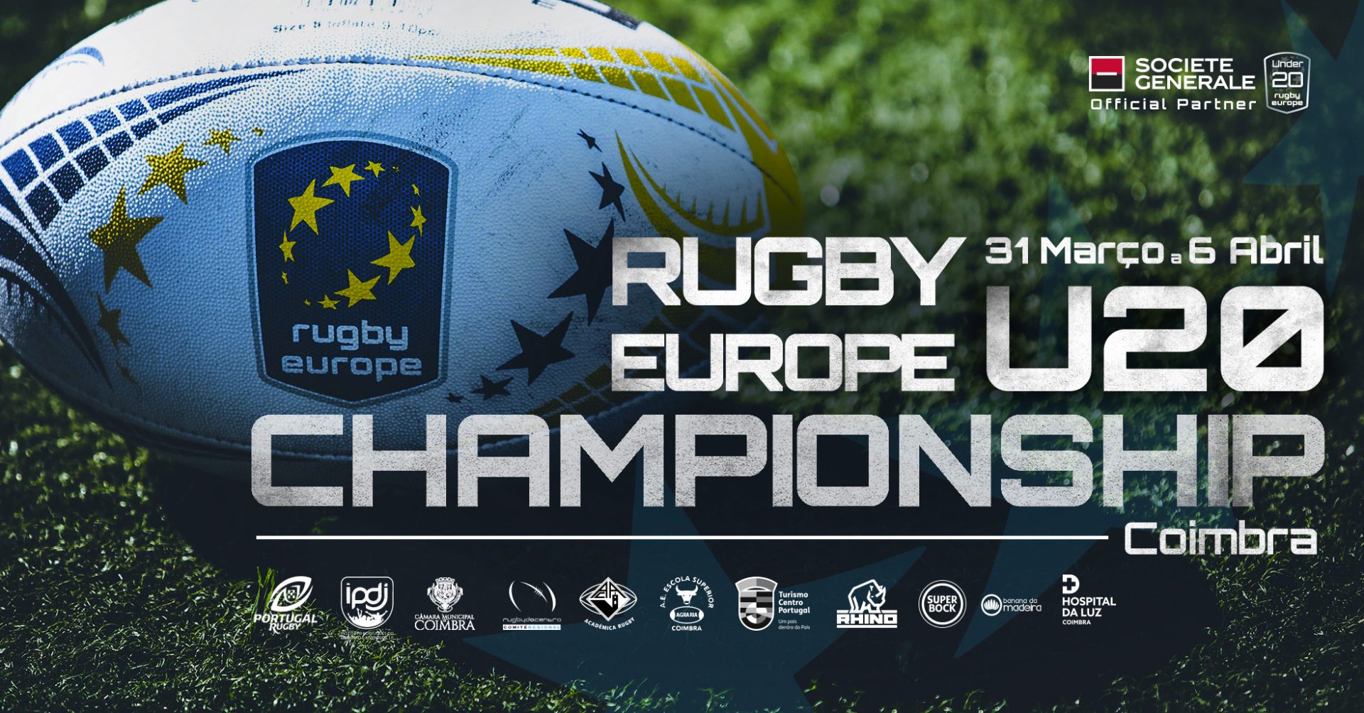 Coimbra acolhe Europeu de Rugby Sub-20 entre 31 de março e 6 de abril