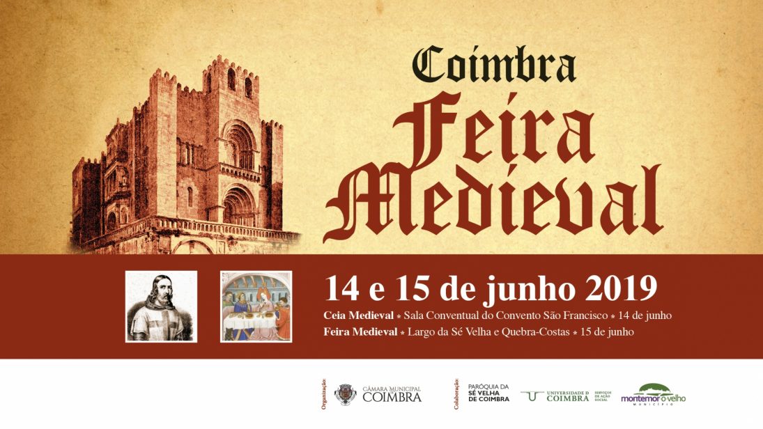Viaje à Idade Média nos dias 14 e 15 de junho com a 27.ª Feira Medieval de Coimbra