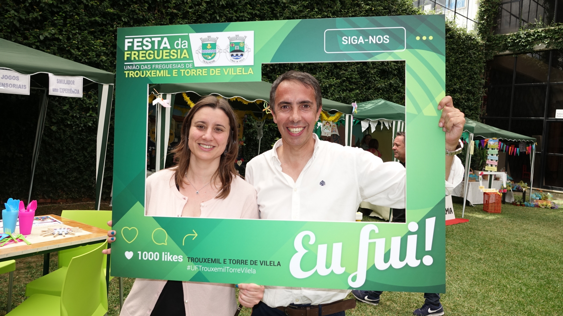 Carina Gomes inaugurou primeira Festa da União das Freguesias de Trouxemil e Torre de Vilela