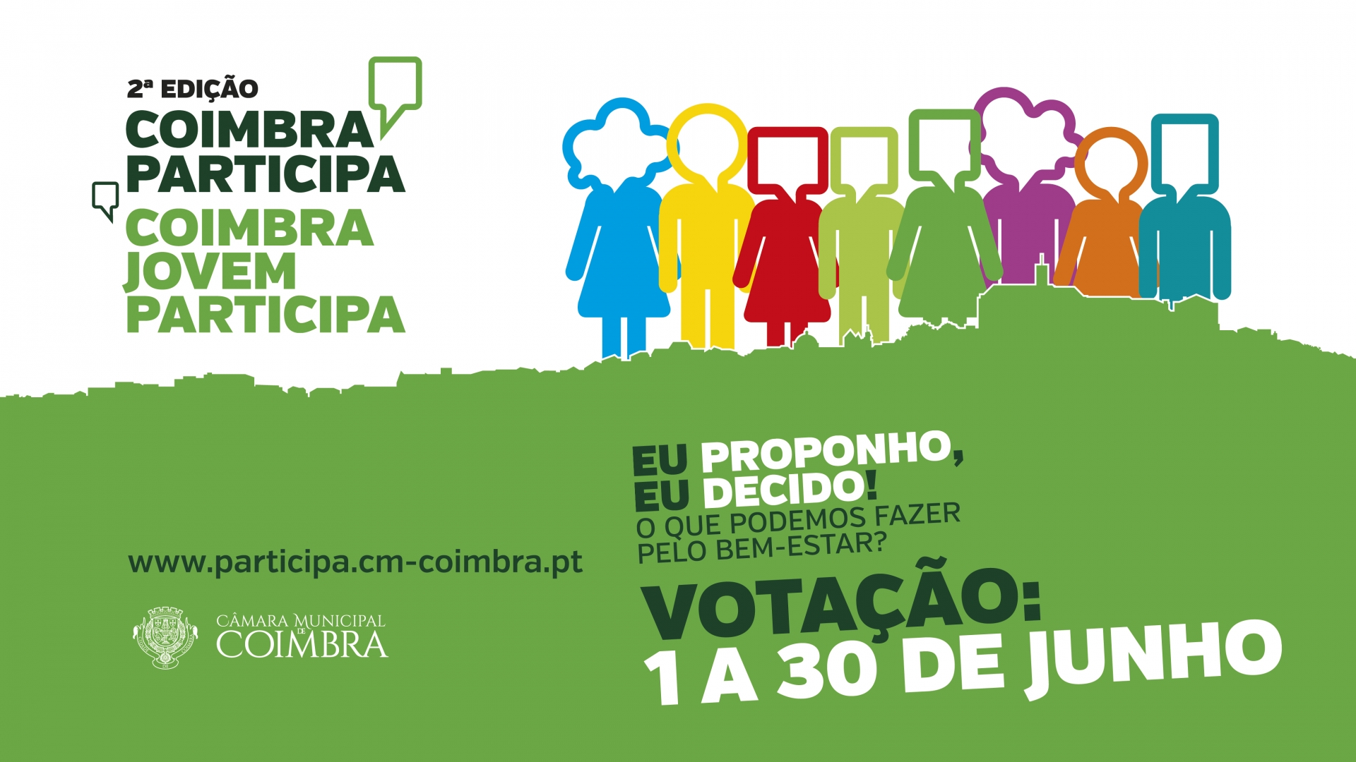 46 projetos disputam meio milhão de euros do orçamento participativo de Coimbra