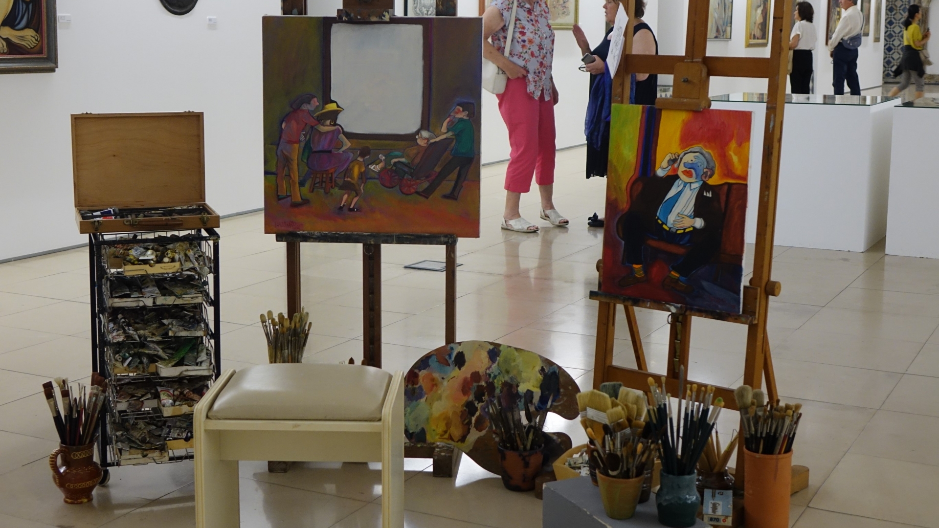 “Das mãos de Vasco Berardo” na Sala da Cidade até 12 de outubro