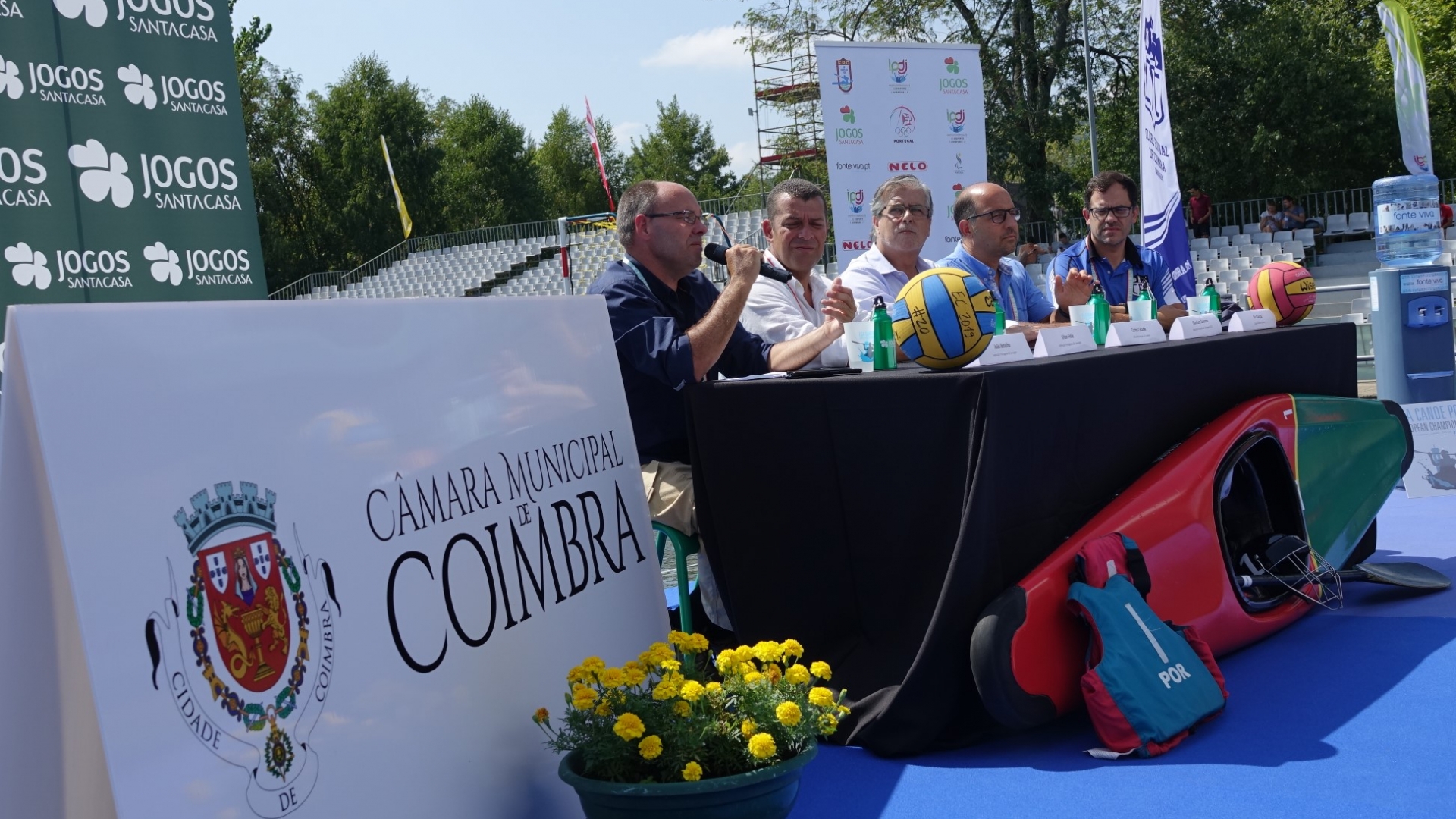 Coimbra acolhe Europeu de Kayak Polo até ao próximo domingo