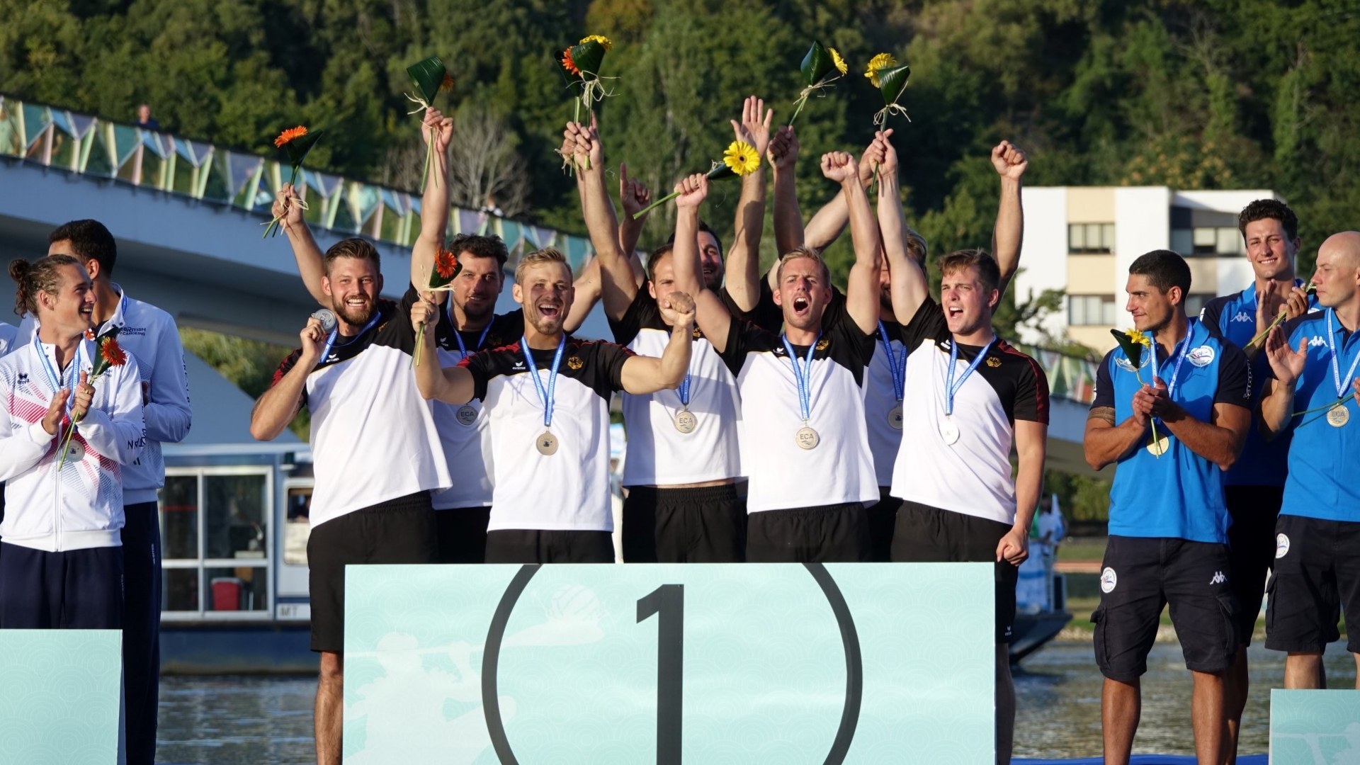 Alemanha e Grã-Bretanha sagram-se campeãs europeias de Kayak Polo em Coimbra