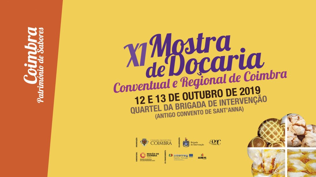 Mostra de Doçaria Conventual e Regional de Coimbra este fim de semana no Quartel da BrigInt