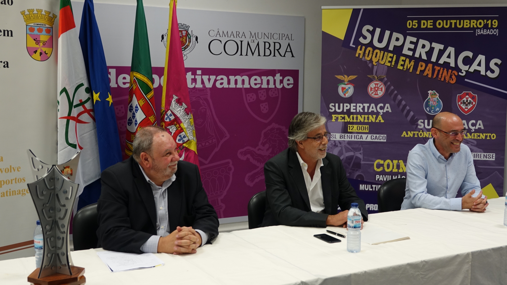 Supertaças de hóquei em patins disputam-se amanhã em Coimbra