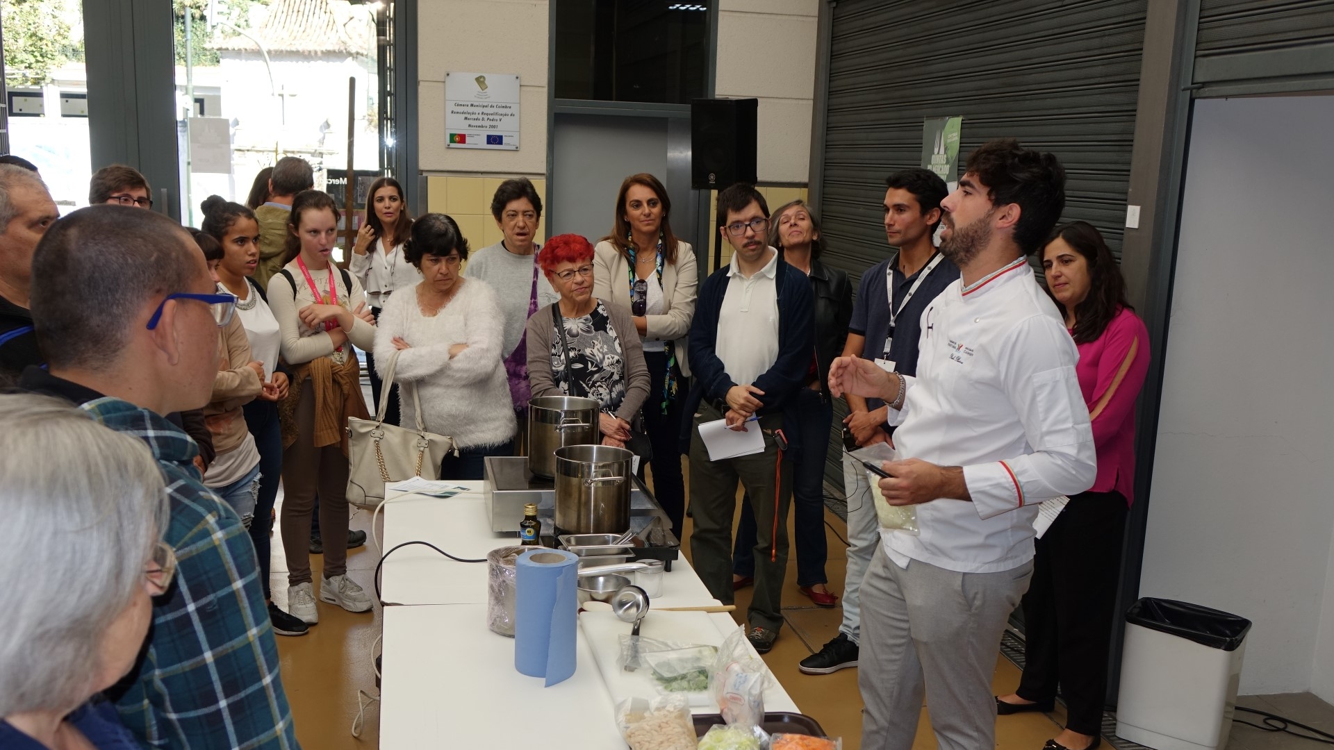 Workshop sobre cremes e sopas encerrou primeiro ciclo das “Quintas no Mercado”