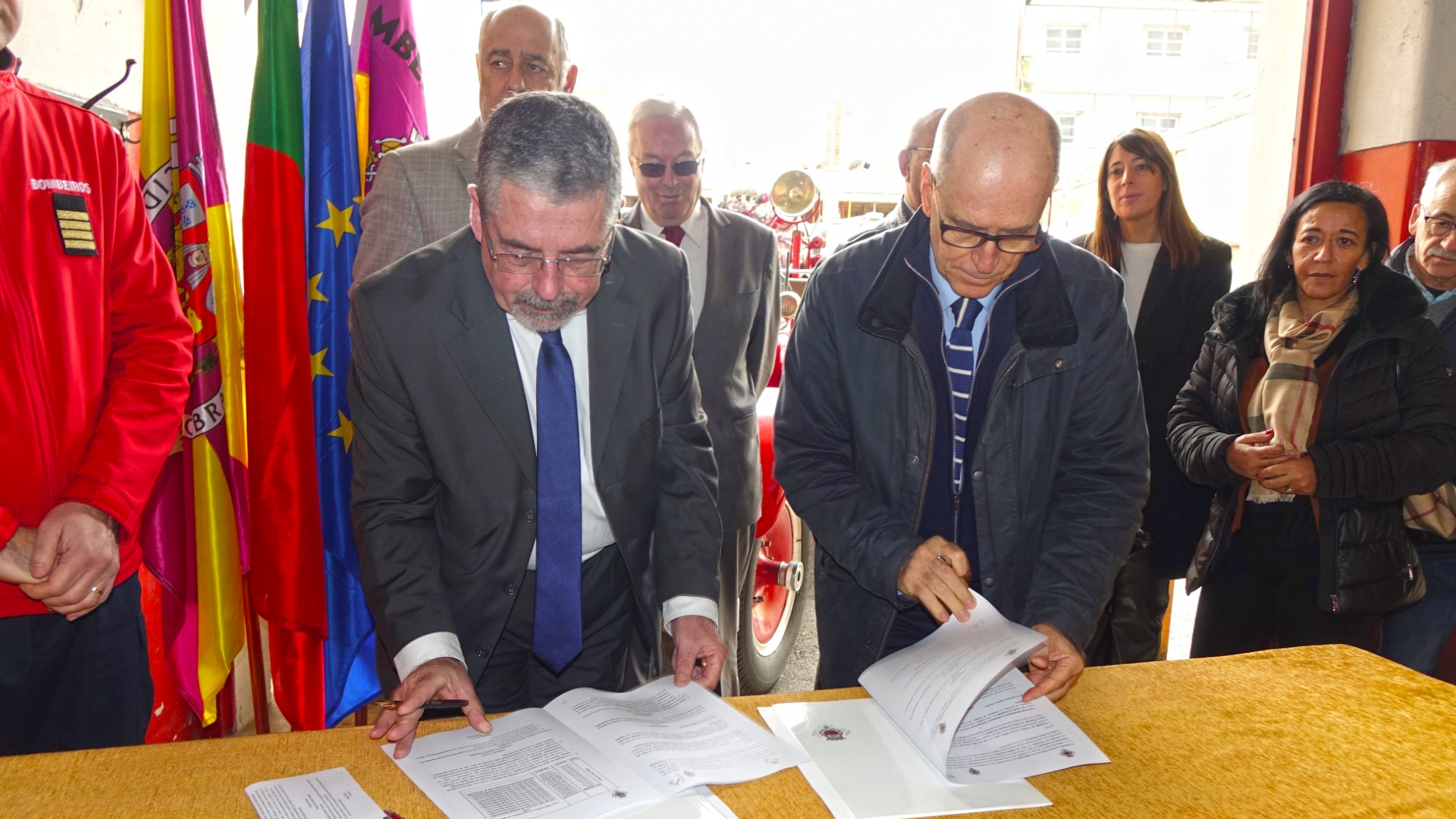 Câmara apoia com 190 mil euros reconstrução do quartel dos Bombeiros Voluntários de Coimbra