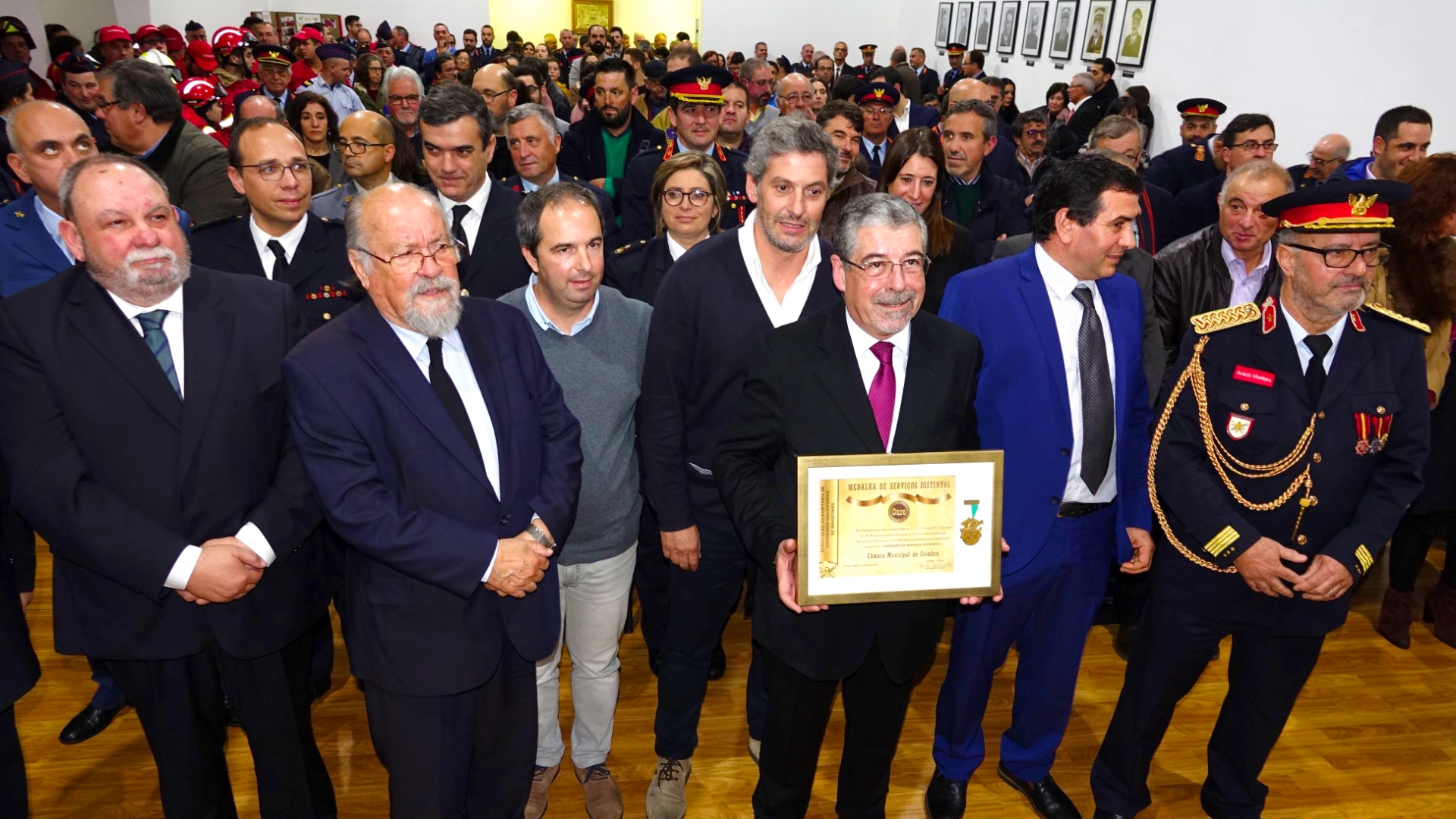 Município de Coimbra distinguido com Medalha de Ouro pelo apoio aos BV Brasfemes